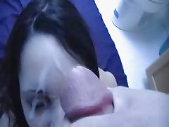 fine blowjob and a fucking huge load
