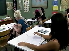 hot milf lisa ann fucks a female student