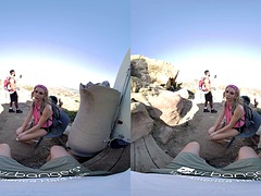 VR BANGERS Horny Tiffany Hiking With Huge Cock VR Porn