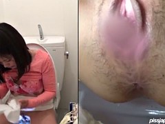 buxom japanese babe masturbating and cumming just for you