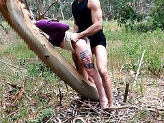 Mountain Hiking and Wild Outdoor Sex!
