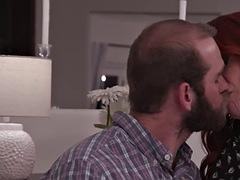 Redhead transexual filled with anal hole by filthy fucker