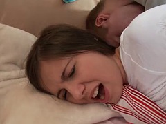 Innocent 18yo Maria has an orgasm on her first anal fuck