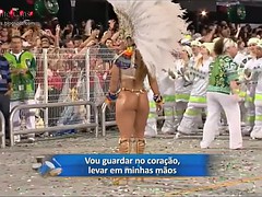 great butt dancing samba