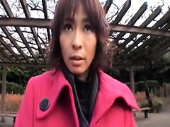 Attractive Japanese milf in stockings needs to be sexually