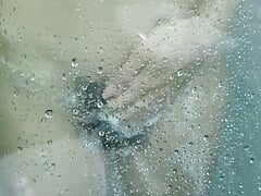 The Natural Beauty of a Hairy Woman in the Shower