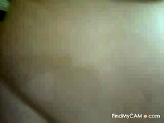 ugly preggo pig in webcam