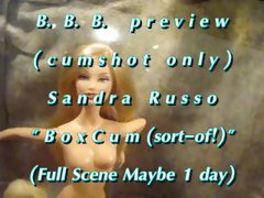 B.B.B. preview: Sandra Russo "Box Cum (sort-of!))"(cum only) AVI no slomo
