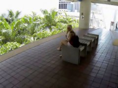 Pulled pov babe bent over and fucked